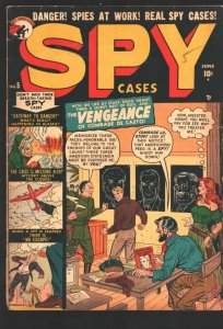Spy Cases #5 1951-Atlas-commie party suicide-Johnny Craig-U.S. Counterspy-V... 