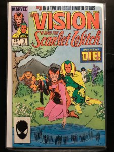 The Vision and the Scarlet Witch #3 Direct Edition (1985)