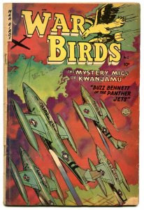 WAR BIRDS #2 1952-FICTION HOUSE-GREAT KOREAN WAR COMIC VG 