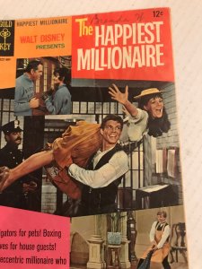 Walt Disney The Happiest Millionaire #nn : Gold Key 1969 Gd+; Disney movie