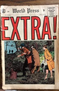 Extra! #5 (1955)some spine splitting, reader,great J.Craig cover