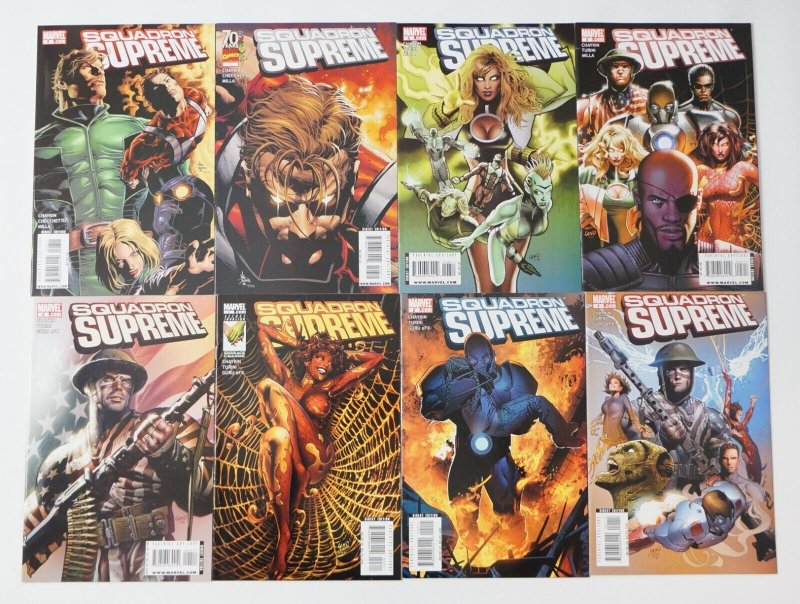 Squadron Supreme vol. 3 #1-12 FN/VF complete series - supreme power - chaykin 