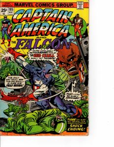 MARVEL Captain America (1968 Series) #185 MAY 1975 FN
