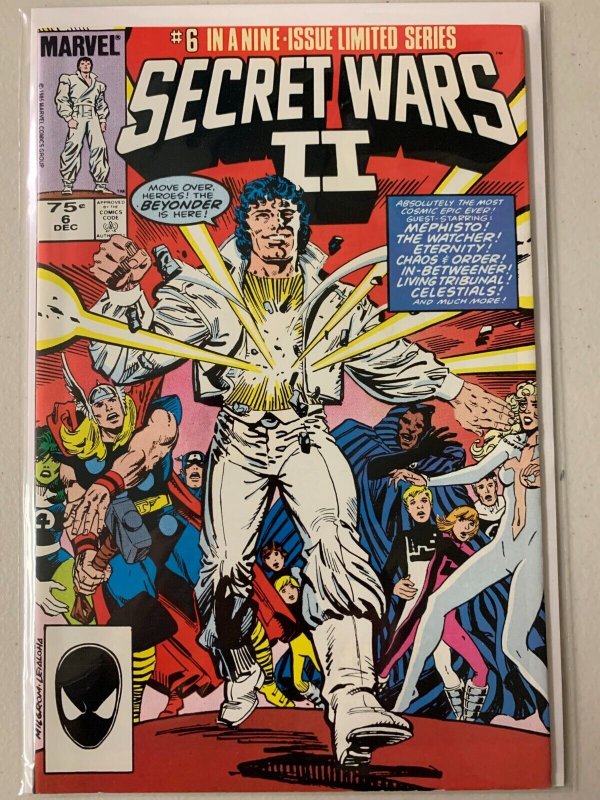 Secret Wars II #6 direct 8.0 (1985)