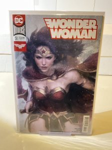 Wonder Woman #51  9.0 (our highest grade)  2018  Stanley Artgerm Lau Cover!