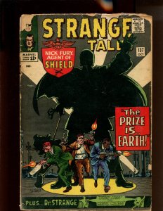 Strange Tales #137 - John Severin Cover/3rd App Of Nick Fury! (1.0/1.8) 1965