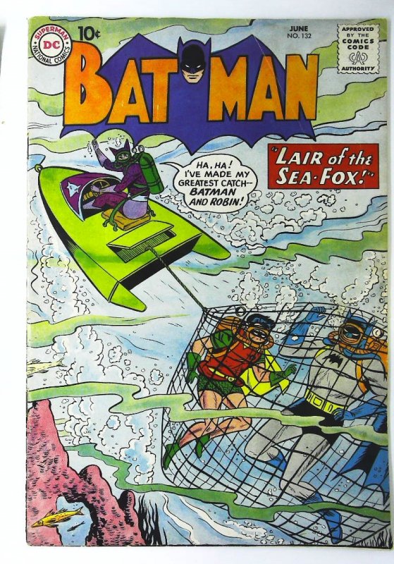 Batman (1940 series) #132, Fine- (Actual scan)