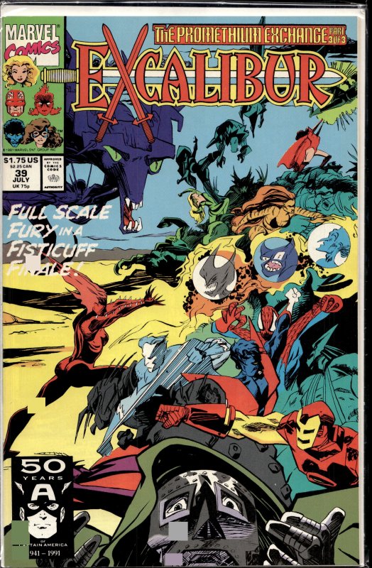 Excalibur #39 (1991) Excalibur