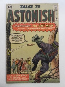 Tales to Astonish #37 (1962) Ant-Man vs The Protector! Solid VG- Condition!