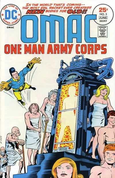 OMAC (1974 series) #5, VF- (Stock photo)