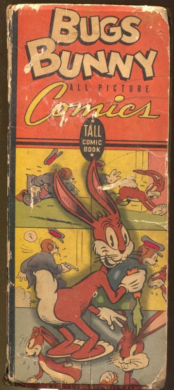 Bugs Bunny Tall Comic Book #530 1943-Whitman-Looney Tunes #s 1 & 5-G 