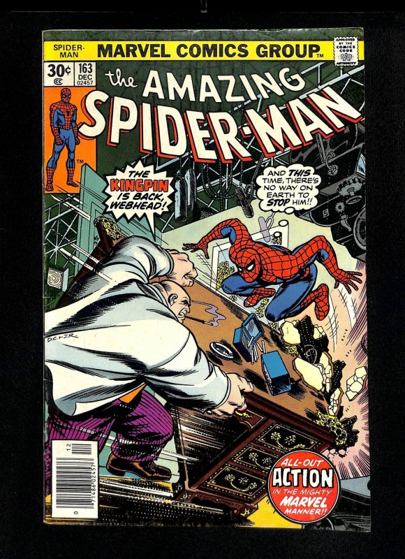 Amazing Spider-Man #163 Kingpin!