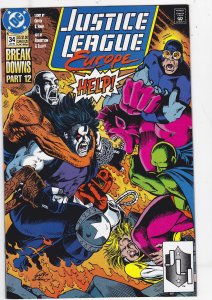 Justice League Europe #34