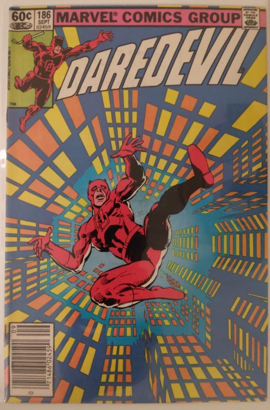 Daredevil #186 (1982) GD/VG Miller/Janson