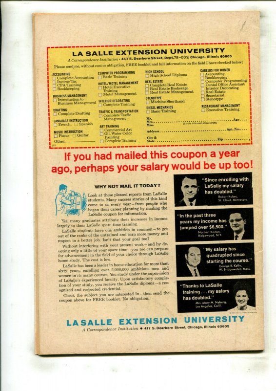 AVENGES #102 (6.0) MY BROTHER, THE GRIM REAPER!! 1972