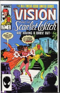 The Vision and the Scarlet Witch #4 (1986) The Vision