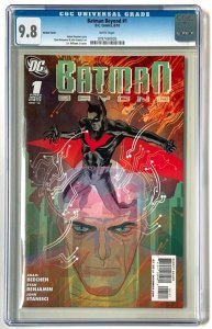 Batman Beyond #1 2010 J.H.Williams III Variant 1:25 ratio CGC 9.8 GOEGEOUS SLAB.