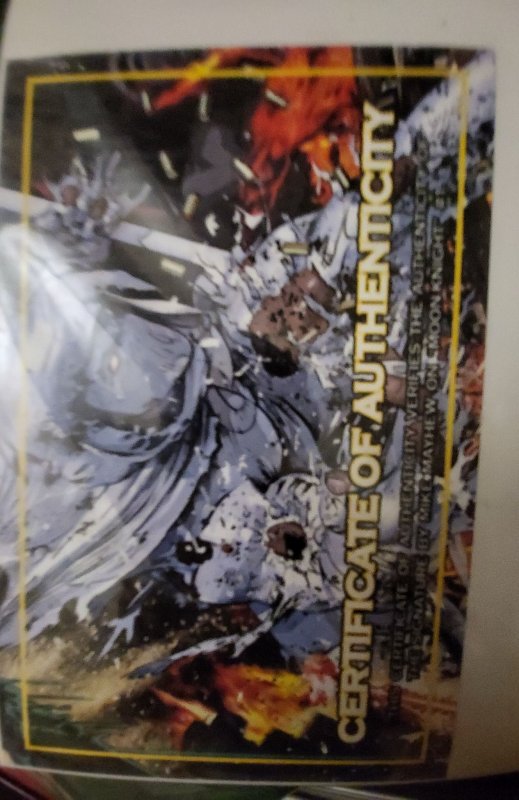 Moon Knight #1 Mayhew Cover A (2021) signed