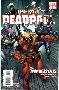 Deadpool #8 (2008 v4) Daniel Way 2nd Print Variant Thunderbolts NM-