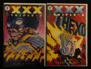 XXX TRIPLE X FULL SET 1 2 3 4 5 6 7 PANDER BROS Dark Horse Xander Cage #1-7