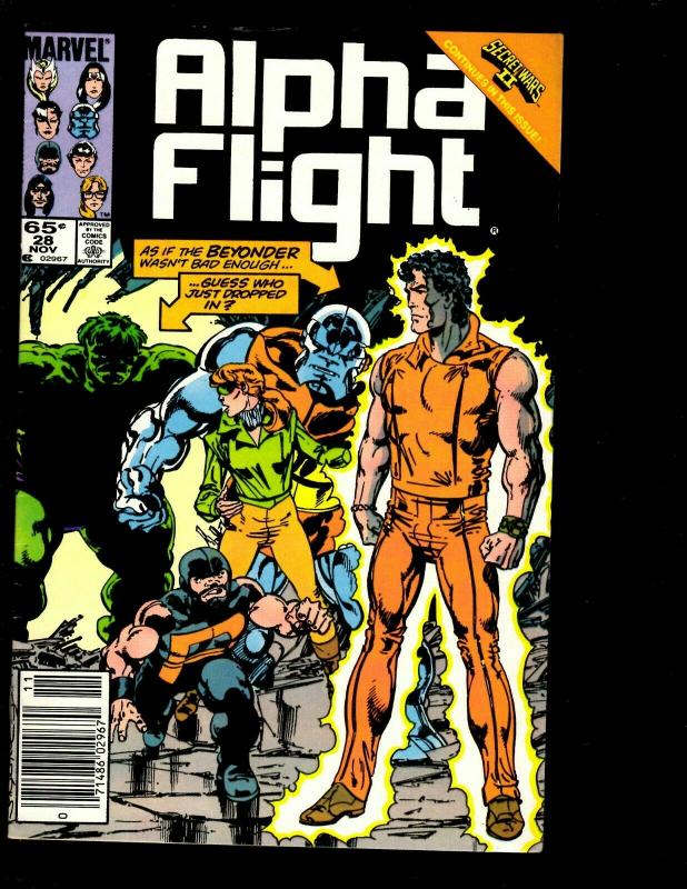 12 Marvel Comics Alpha Flight #1 28 29 33 34 35 52 53 + Pendragon #1 6 10 13 DS1