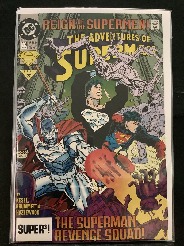 Adventures of Superman #504 Direct Edition (1993)