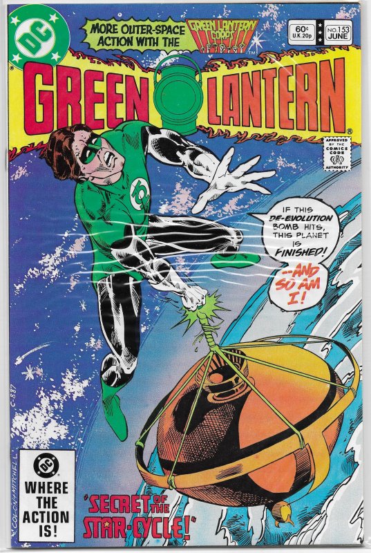 Green Lantern   vol. 2   #153 FN Corps by Infantino, Wolfman/Staton
