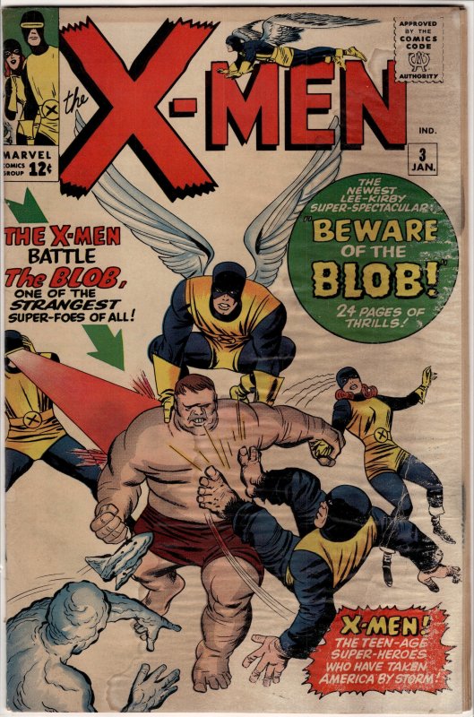 The X-Men #3 (1964) see description