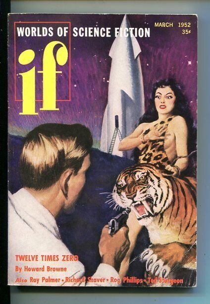 IF-#1-JULY 1952-SCI-FI-STURGEON-ROCKET-SOUTHERN STATES PEDIGREE-fn+