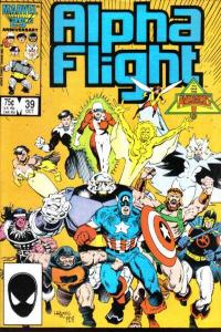 Alpha Flight (1983 series) #39, VF+ (Stock photo)