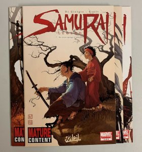 Samurai Legend #1-4 Set (Marvel 2008) 1 2 3 4 Jean-Francois Di Giorgio (7.5-9.0) 