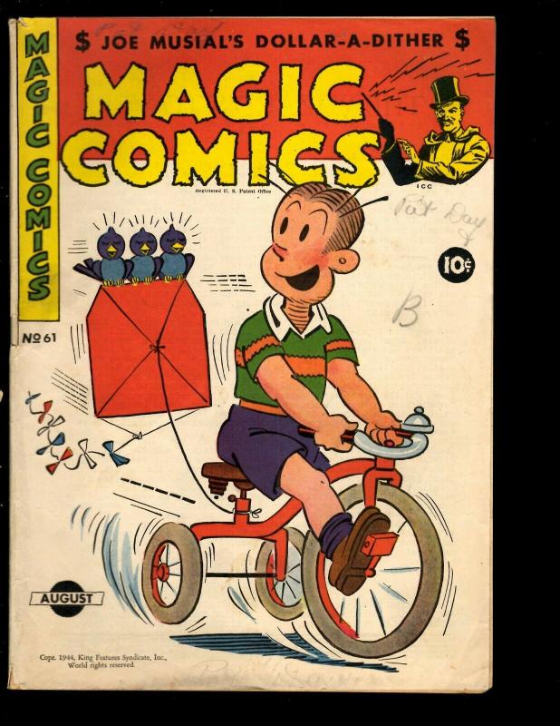 Magic Comics # 61 VG/FN 1944 Comic Book Golden Age King Features Syndicate NE3