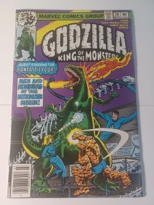 Godzilla #20 VF- Fantastic Four Marvel Comics c300