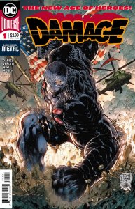 Damage (2018) #1 VF/NM Tony Daniel 1st Printing Dark Knights Metal