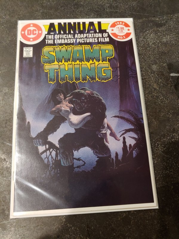 The Saga of Swamp Thing Annual #1 (1982)