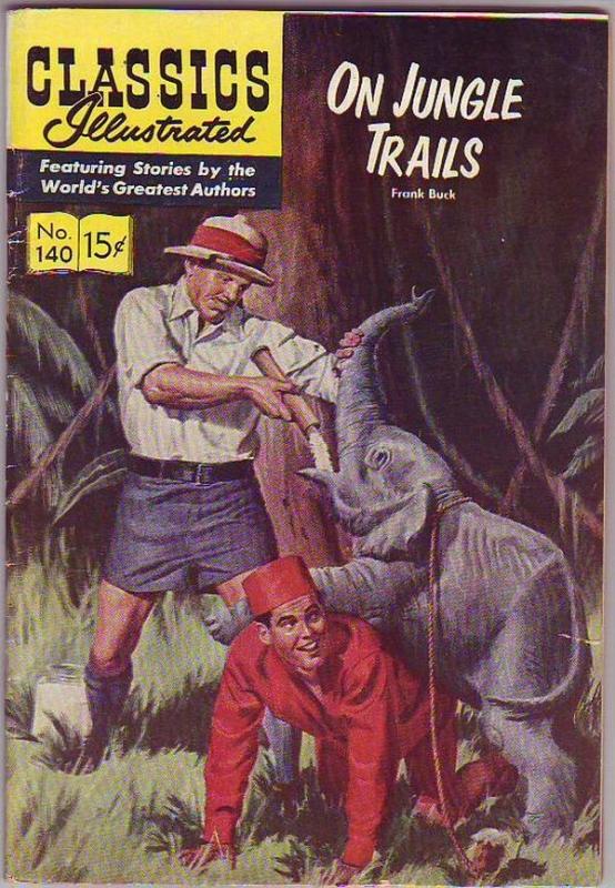 Classics Illustrated #140 (Sep-57) VG Affordable-Grade 