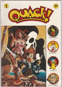 2 Quack! Star Reach Comic Books # 1 2 Rabbit Wonder Sergio Aragones WT19