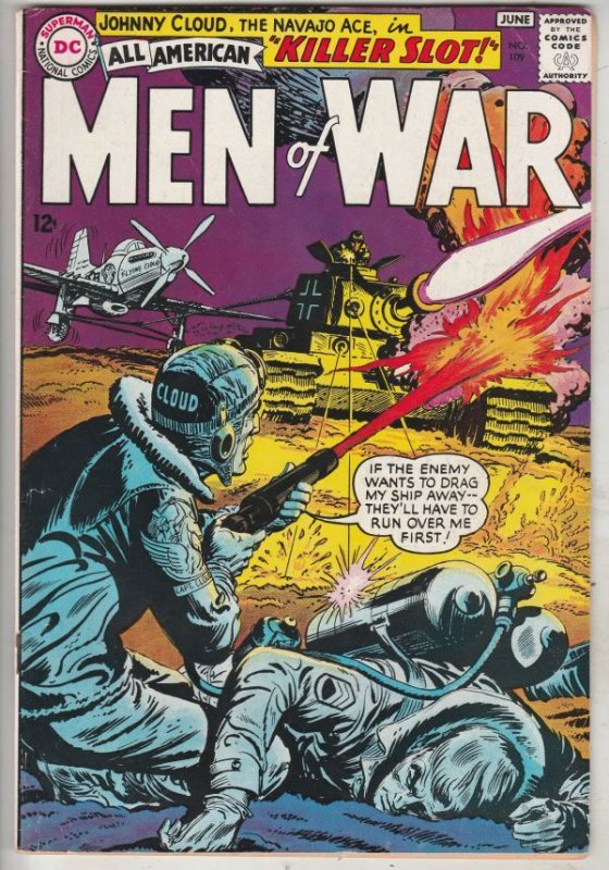 All-American Men of War #109 (Jun-65) VF+ High-Grade Johhny Cloud