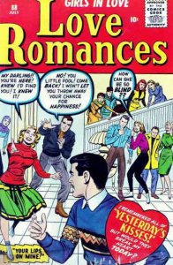 Love Romances #88 FAIR ; Male | low grade comic July 1960 Jack Kirby