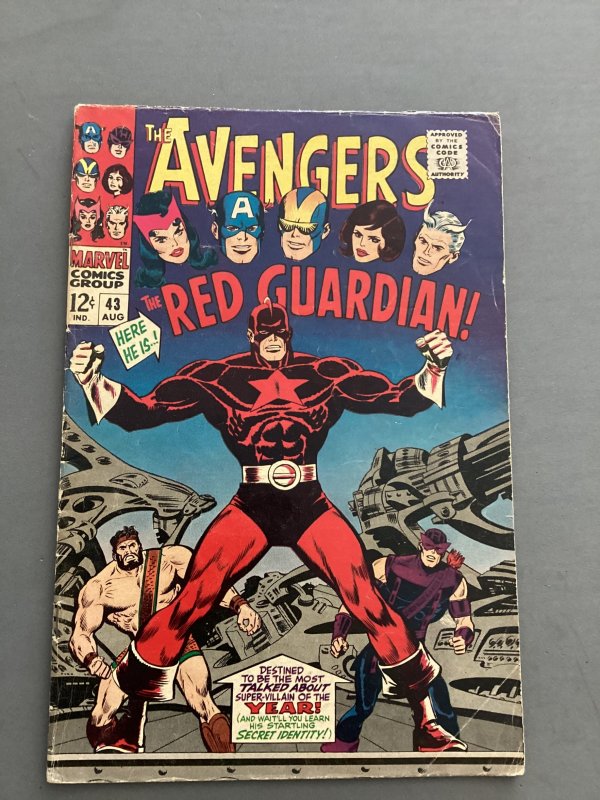 The Avengers #43 (1967) 1st Red Guardian