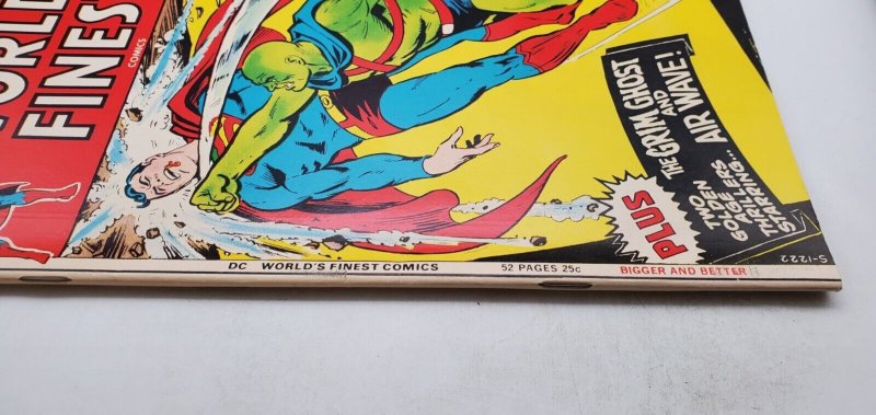 WORLD'S FINEST #212 (1972) Superman & Martian Manhunter