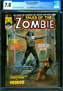 Tales of Zombie #4 Marvel Comics 1974 CGC 7.0