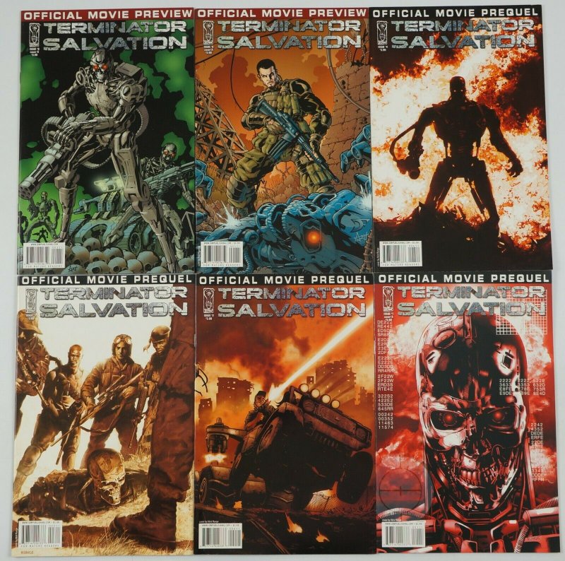 Terminator: Salvation #0 & 1-4 VF/NM complete series + variant - movie prequel