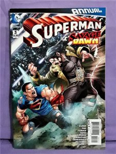 SUPERMAN #32 - 52 Annual #3 John Romita jr Geoff Johns DC New 52 (DC 2014)