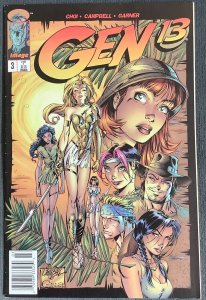 Gen 13 #3 Rare Newsstand Edition (1995, Image) VF
