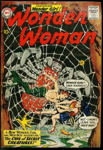 Wonder Woman #116-1960- Wild Spider cover- DC silver age G