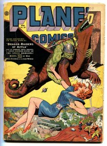 Planet #29 -1944-Fiction House-HEADLIGHT cvr-SPACE RANGERS-Golden-Age-Comic book