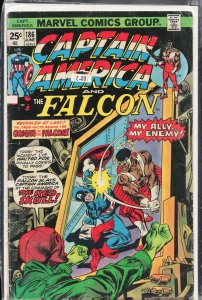 Captain America #186 (1975) Captain America and the Falcon