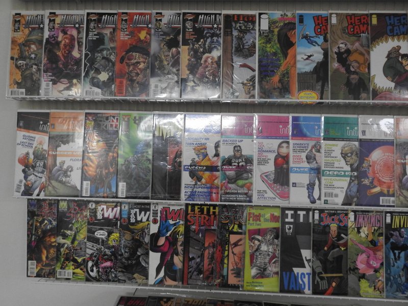 Huge Lot 150+ Comics W/ Powers, Invincible, PVP,  High Roads+ Avg VF- Condition!