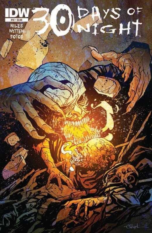 30 DAYS OF NIGHT #12 (2011) CHRISTOPHER MITTEN | TRADE DRESS